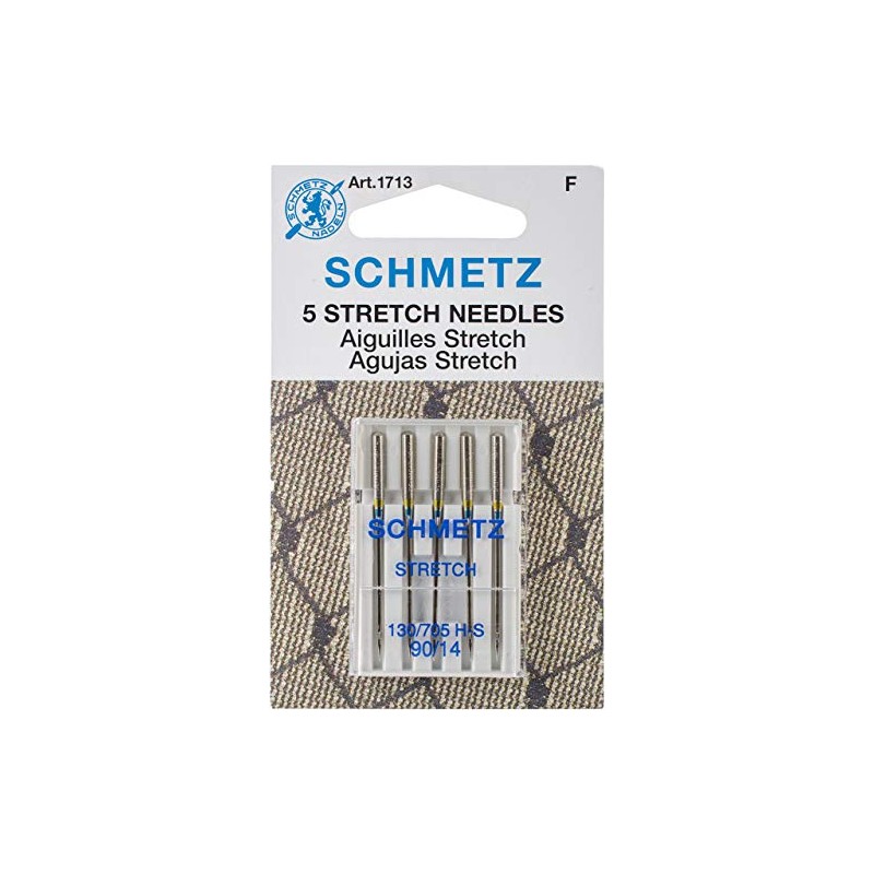Schmetz Stretch Machine Needles, Size 14/90 5/Pkg