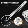 Walfos 2 pieces Danish dough whisk, premium stainless steel bread