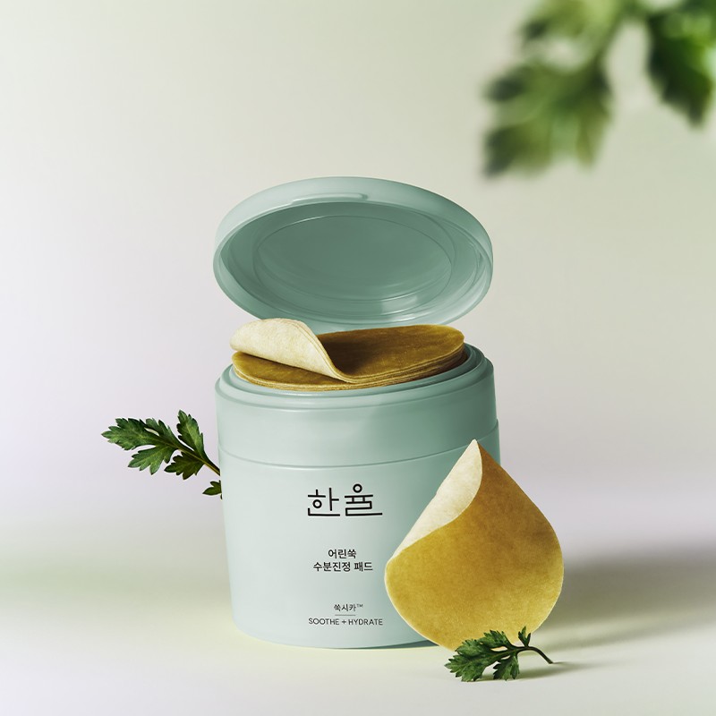 Hanyul [한율]어린쑥 수분진정 패드 기획세트 [Hanyul] Young Mugwort Hydrating Calming