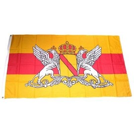 Flaggenking King Grand Duchy of Baden New Flagge/flag – Weatherproof, 250 x 150 x 1 cm Multicoloured