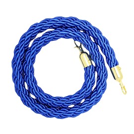ILLIDAN Rope Partition, Pole Rope, 3.9 ft (1.5 m), Nascan Hook, Matrix Organization Pole, Procession Partition Pole, Hotel Bank, Airport, Amusement Park, Braided Type, Airport, Exhibition, Store