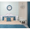 JENLYSTIME 12 Inch Retro Wall Clock Silent Non Ticking Battery