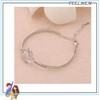 FEELMEM Adoption Jewelry Adoption Symbol Heart Triangle Charm Bracelet DNA