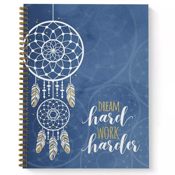 Gotcha Covered Notebooks Softcover Dream Hard 8.5" x 11" Motivational