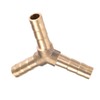 Unifizz 6mm or 15/64" Brass Barb Hose Fitting Y Shape