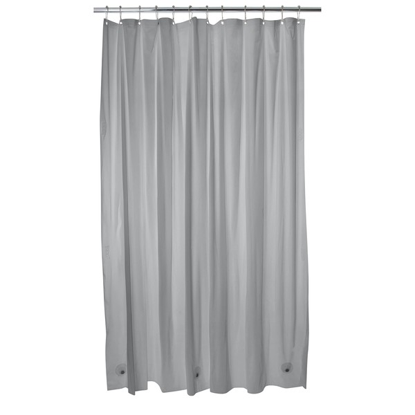 Bath Bliss Shower-Curtain-liner's Heavy, 70" x 72", Magnetic Weighted Hem,