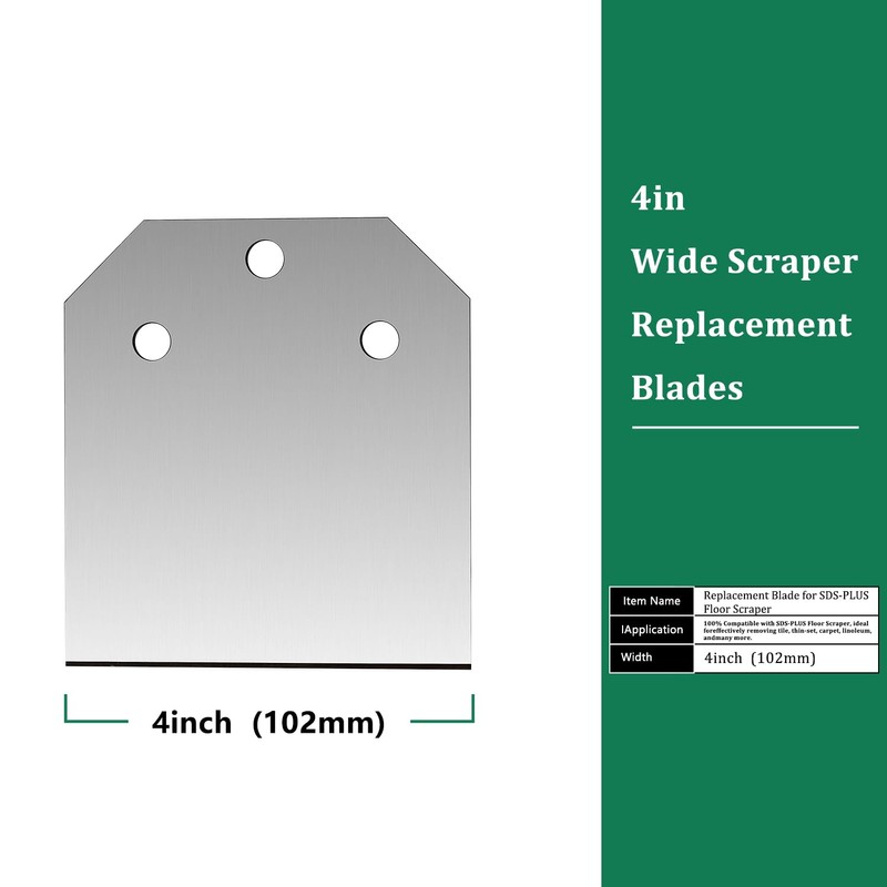 Monkey King Bar-Sds Plus Floor Scraper Replacement Blades Repair kit