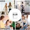 Airless Pump Jars Refillable Cosmetic Moisturizer Pump Botttles Travel Size