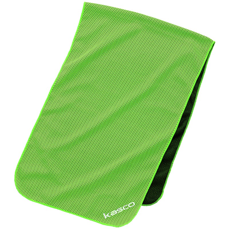 Casco KCTW-2015 Cool Towel with Carabiner, Green, Japan, Free Size,