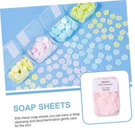 CORHAD Travel Size Soap Flakes 16 Boxes Paper Soap Sheets Disposable Gentle Hand Wash Compact Easy to Carry for Travel