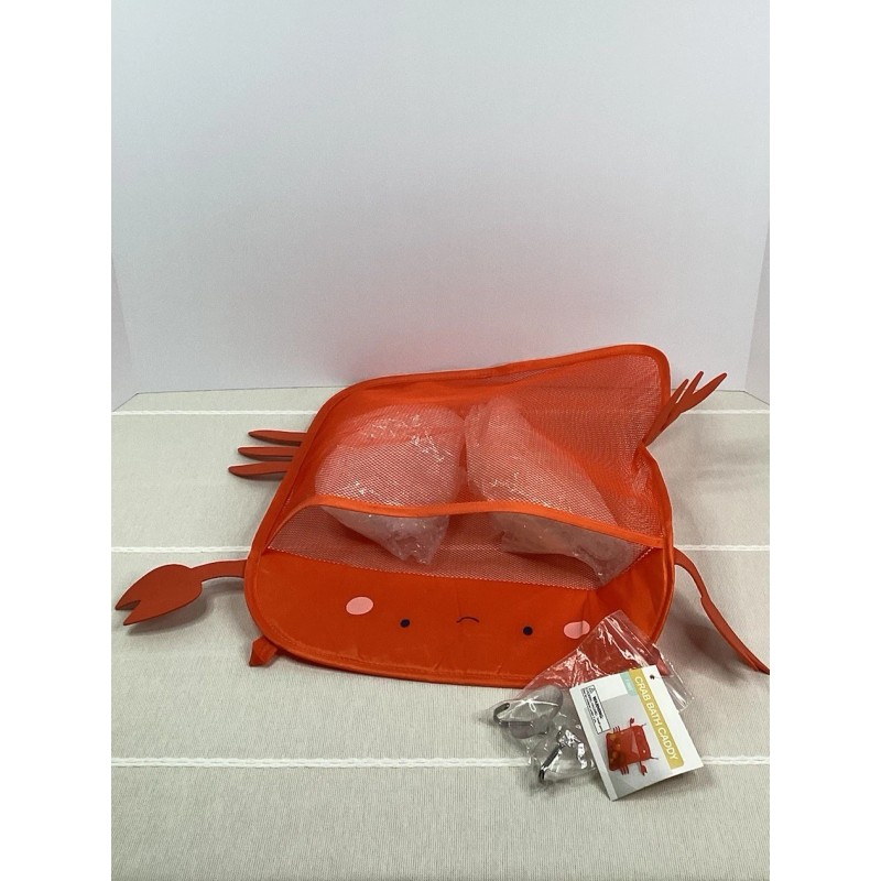 Target Bullseye Kids Bath Caddy Red Crab New