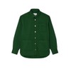Lacoste Women's Relaxed Fit Denim Overshirt, Green, 10