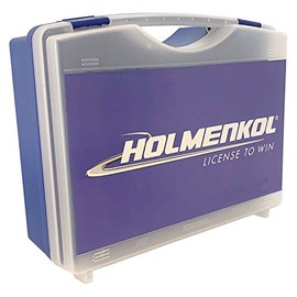 Holmenkol Unisex - Adult Wax Case Empty Large, Blue, One Size