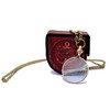 Castle Instruments Magnifying Glass, Optical Magnifier Lens with Necklace Chain