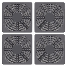 Wathai 80MM PC Fan Dust Filter Cover Computer Mess 4 Pack