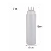 GalaSoluciones Mamila Dispensador De Salsas Boquilla Triple Exprimible 16oz