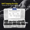 500PCS M3 Screws Assortment Kit,DIN Multi-Purpose Stainless Steel 304/ Carbon