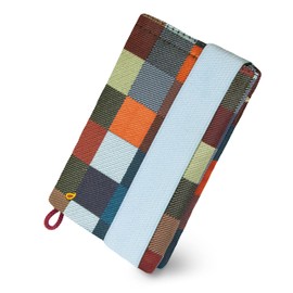 GUGGIARI® Slim Wallet with RFID Protection for Credit Cards, Cash and Key Holder, Men's Card Case, Slim Women's Wallet, Credit Card Holder, Multicolour - Multi Check