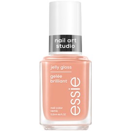 essie Nail Art Studio Jelly Gloss Polish, Vegan, Sheer Neutral Nail Polish, Cheeky Jelly, 0.46 Fl Oz