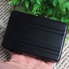 Opexicos 2Pcs Lock Box Modeling Suitcase Aluminum Metal Business Card