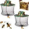 KUMSODE Pack of 2 beekeeper hat, mosquito net hat, mosquito