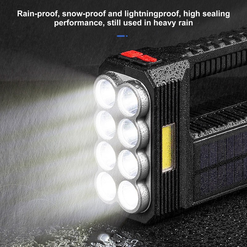 LED Lantern Solar Portable Lamp LED Multifunction Super Bright Outdoor