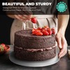 O'Creme - Tabla redonda para tartas (5 unidades, 1,27 cm