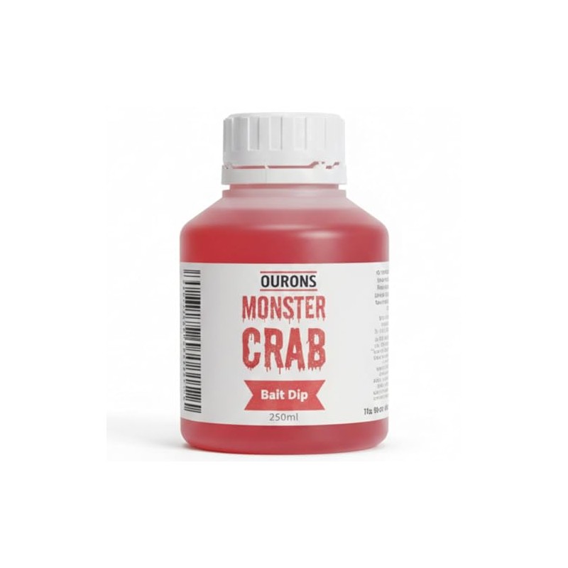 OURONS Monstercrab Bait Dip Glug - Carp Fishing Bait Liquid