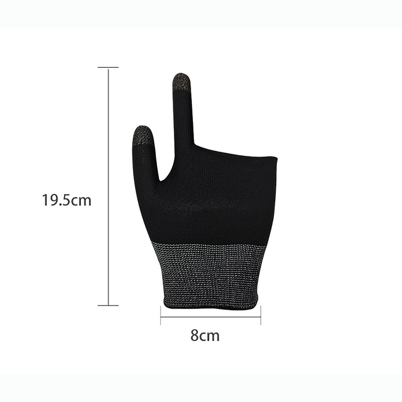 MODJUEGO Highly Sensitive Game Gloves for PUBG Mobile Game Two