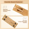 Slide Transfer Board with Turntable,Slide Board MakeTransfers Easier,Heavy-Duty Sliding Board