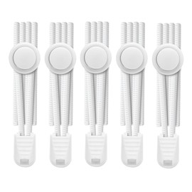 AIXMEET 5 Pairs of Elastic Shoelaces Without Tying 100 cm Sports Shoelaces with Quick Release Rubber Shoelaces for Children, Elderly