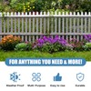 Plastic Pet & Garden Fence - Black 15.7in X 50ft