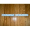 BACK RACK Replacement White STICKER Kit (9in x Each Word)