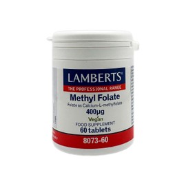 Lamberts Methyl Folate 400µg 60 Tablets