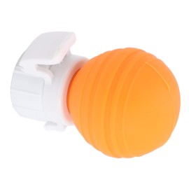 Fizz Keeper Pump Cap, Durable Keep Drink Wear Resistant Soda Bottle Lid Reusable Leak Proof for Drink (Orange)