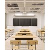 Magnetic Light Cover for Classroom Drop Ceiling,3 Pack 4x2 Ft