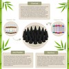Black Coconut Charcoal Incense Cones 1" TOPFLOW - 100 Pack