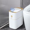 Joybos Smart induction Save space Waterproof Bathroom Trash Can,Garbage Can,