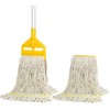 VOUBIEN Commercial Mop Industrial Cotton Mop with Extra Replacement Mop