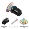 MUQZI Bicycle Handlebar End Plugs, Handlebar End Caps, Alloy Bicycle
