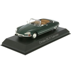 Norev NV157080 1971 Citroen DS 21 Cabrio Die-Cast Model, Forest Green, 1:43 Scale