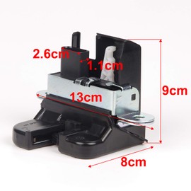 EXLECO Car Tailgate Lock Boot Tailgate Lock for Tailgate Lock Golf/Touran/Passat Vehicle 5K0827505A 1K6827505E