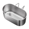 Stainless Steel Sink Strainer Basket - Multifunctional Food Catcher for