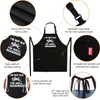 ALIPOBO Funny Grilling Aprons for Men - BBQ Cooking Apron