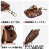 Contact's family Leather Protective Case for Airpods 4 - Wireless/Wired