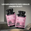 2 X Probióticos Mujer 60 Billion + Prebióticos (prebiotic) +