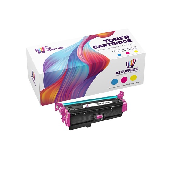 AZ SUPPLIES Compatible Toner Cartridge Replacement for HP CF363X 508X