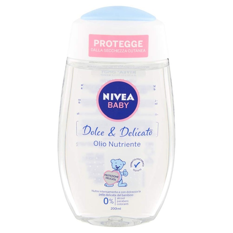 NIVEA Baby olio dolce nutriente 200 ml.80583 - Baby Line