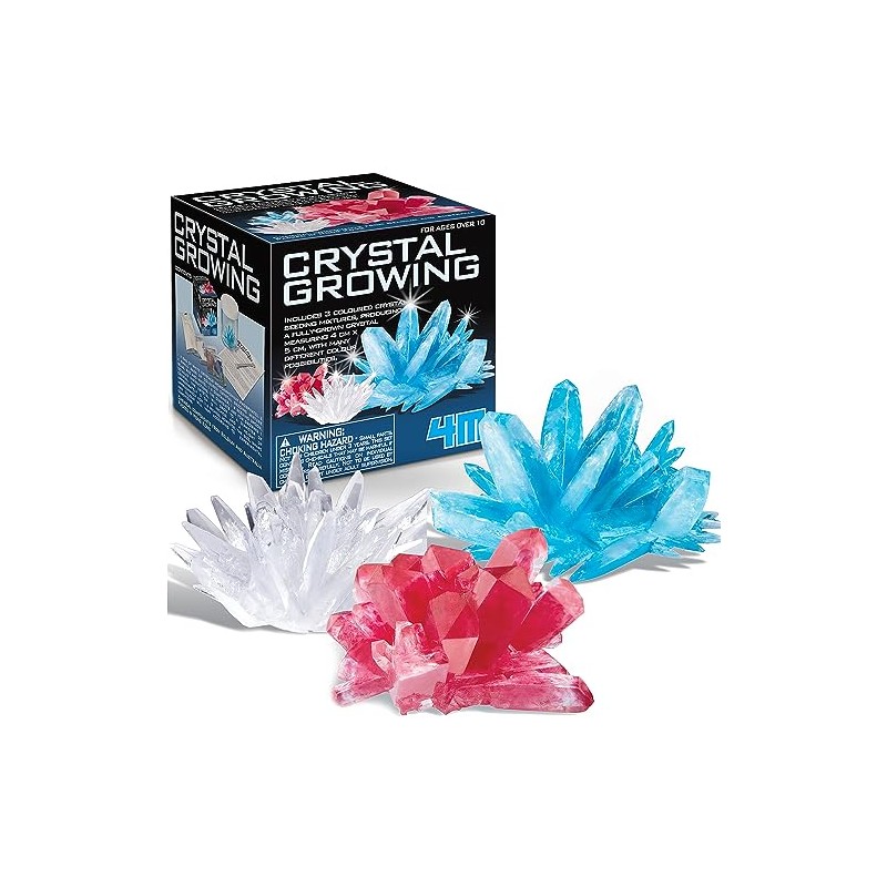 4M Crystal Grow! Crystal Kit (Small), Free Research, Experiment Kit,