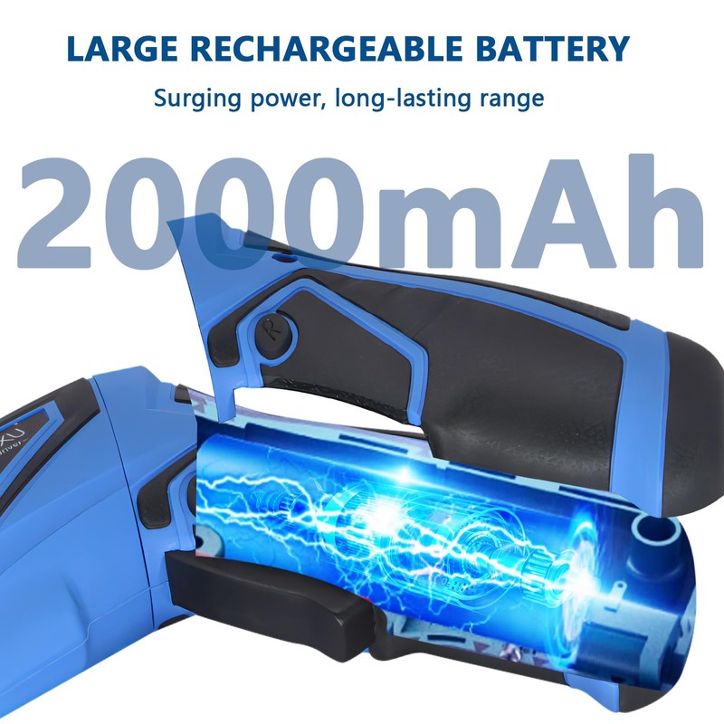 MXMZHXU Cordless Screwdriver, 8V Max 10Nm Electric Power Screwdriver with
